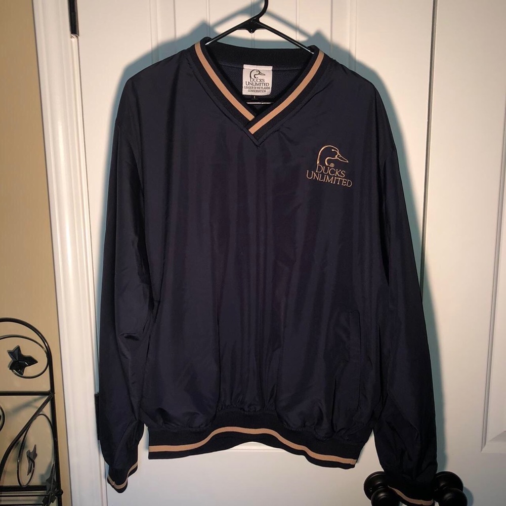 Ducks Unlimited Blue Pullover